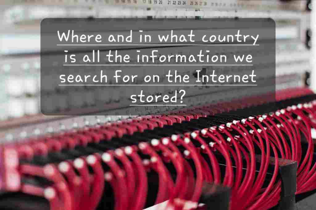 where are internet information stored