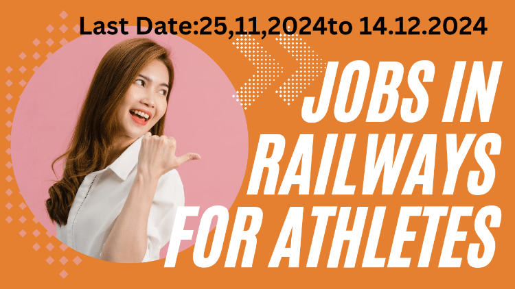 Jobs in Railways for Athletes